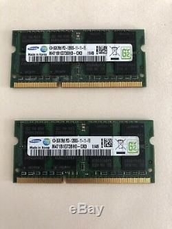 10x 8GB DDR3 Pc3L And PC3-12800s Laptop Memory, RAM
