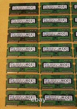 112GB (28x4GB) Samsung DDR3L 1600MHz PC3L-12800 Laptop Memory RAM SODIMM 204pin