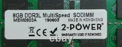 14x 8GB 2-Power MultiSpeed MEM0803A 1066/1333/1600MHz DDR3L Laptop SODIMM Memory
