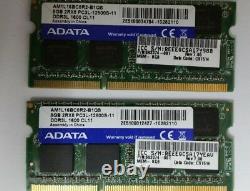 16GB 2x8GB Laptop Notebook Memory Ram DDR3 1600mhz PC3L-12800S soDIMM CL11 204