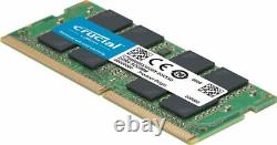 16GB 3200MHz DDR4 Crucial SODIMM Laptop Memory Ram PC4-25600 CL22