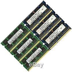 16GB 8GB 4GB Memory RAM Laptop Notebook PC3 8500 DDR3 1066 MHz 204PIN SoDIMM LOT
