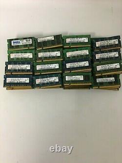 1GB DDR2 Laptop RAM Job Lot Memory x157 Samsung Kingston VAT Inc Sodimm