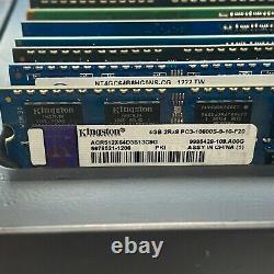 200GB Mix Lot of 50 4GB RAM DDR3 PC3-10600S/12800S Laptop Memory All Tested