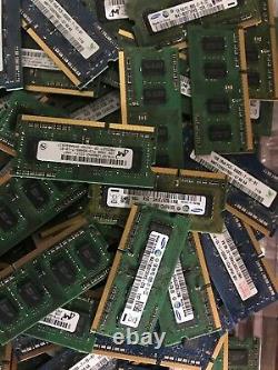2GB DDR3 PC3-12800s 1600MHz laptop ram memory Lot Of 100 (100 x 2gb)
