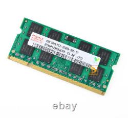 2pcs Hynix 4GB 2Rx8 PC2-5300S DDR2 667Mhz 200Pin RAM Memory Laptop 1.8V SO-DIMM