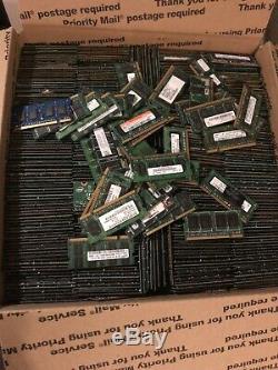 30 pounds scrap ram memory for gold recovery (all laptop sticks)