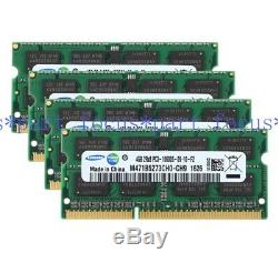 32GB 16GB 8GB 4GB DDR3 1333 MHZ PC3-10600 S 204pin Sodimm Laptop Memory RAM lot