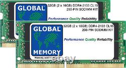 32GB (2 x 16GB) DDR4 2133MHz PC4-17000 260-PIN SODIMM MEMORY RAM KIT FOR LAPTOPS