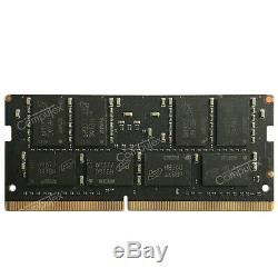 32GB 2X16GB DDR4-2400MHz PC4-2400T 260Pin 1.2V CL17 Laptop SO-DIMM Memory RAM