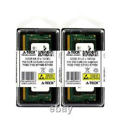 32GB 2x 16GB DDR4 2666 Laptop Memory RAM for DELL LATITUDE 7480 7490 E7480 E7490
