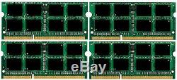 32GB 4x8GB PC3-8500 DDR3-1066MHz RAM MEMORY FOR LAPTOPS/NOTEBOOKS