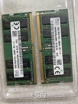 32GB SK Hynix 2X 16GB 2RX8 DDR4-2666 SO-DIMM Laptop Memory RAM