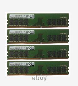 32GB Samsung (4x8GB) 1Rx8 PC4-2666V DDR4-2666MHz 288-Pin Laptop Memory RAM