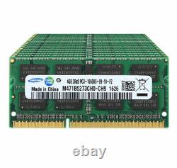 4 G Samsung 4GB 2RX8 DDR3 1333MHz PC3-10600S 204PIN SODIMM Laptop RAM Memory LOT