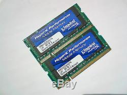 4GB 2x2GB DDR2-800 PC2-6400 KINGSTON 800Mhz KHX6400S2LLK2/4G LAPTOP RAM MEMORY
