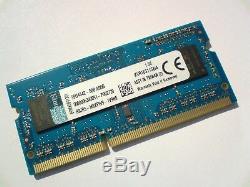 4GB DDR3-1600 PC3-12800 1600Mhz KINGSTON KVR16S11S8/4 LAPTOP RAM MEMORY