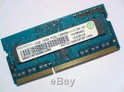 4GB DDR3L-1600 PC3L-12800 1600Mhz RAMAXEL RMT3170ME68F9F-1600 LAPTOP MEMORY RAM