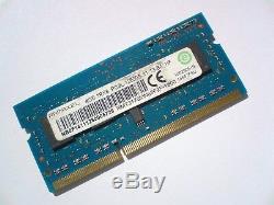 4GB DDR3L-1600 PC3L-12800 1600Mhz RAMAXEL RMT3170MN68F9F-1600 LAPTOP MEMORY RAM