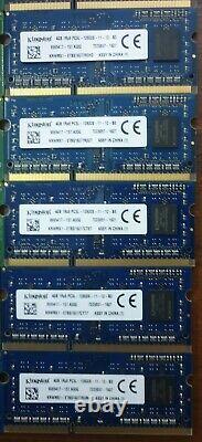 50 x 4GB DDR3L PC3L 12800s Laptop Notebook Memory Ram SODIMM Job Lot All Tested
