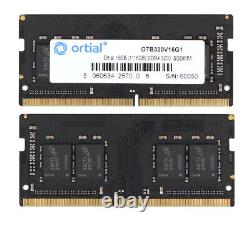 5x NEW Laptop Memory DDR4 RAM, 16GB, 3200 (PC4-25600S), SODIMM, OTB320V16G1
