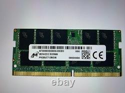 64GB Micron (2 x 32GB) 2666 DDR4 Sodimm Laptop NAS Or PC Ram Memory