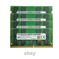 64GB Micron 4x 16GB 2RX8 DDR4-2666V PC4-21300S CL19 SO-DIMM Laptop Memory RAM! 2