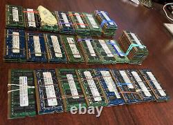 69pc Assorted Lot PC3 PC3L Laptop Memory RAM Various Speeds FREE SHIP