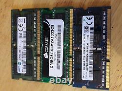 6x Mixed RAM 8GB DDR3 Laptop Memory