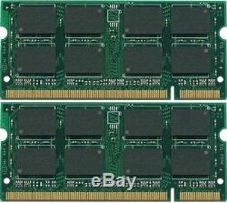 8GB (2X4GB) PC2-5300 667Mhz DDR2 SODIMM RAM Memory for Laptops Notebooks