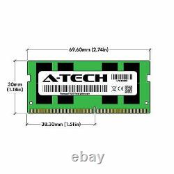 A-Tech 64GB Kit 2x 32GB PC4-25600 Laptop SODIMM DDR4 3200 MHz 260-Pin Memory RAM