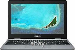 ASUS 11.6 Chromebook 4GB RAM 16GB eMMC Flash Memory 11-11.99 inches, Gray