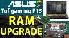 Asus Tuf Gaming F15 Fx506h Ram Upgrade Step By Step