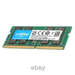 CRUCIAL DDR4 16GB 3200 2x PC4-25600 Laptop Memory RAM SODIMM 2Pcs 16GB 3200MHZ