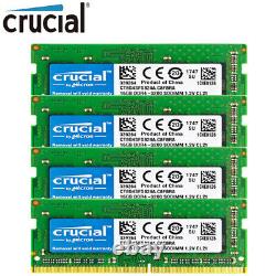 CRUCIAL DDR4 4X16GB 3200 PC4-25600 Laptop SODIMM Non-ECC 260-Pin Memory RAM