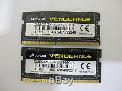 Corsair 32GB Vengeance DDR4 SODIMM 2666MHz Laptop Memory RAM 2x16GB