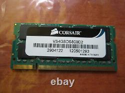 Corsair 4GB PC2-6400 800 DDR2 Sodimm Laptop RAM Memory 1 x 4096MB Single Stick
