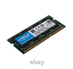 Crucial 16G 8G 4GB 1.35V PC3L-12800S DDR3L 1600MHz Laptop Memory RAM SODIMM LOT