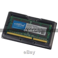 Crucial 16GB DDR3 1600 mhz PC3L-12800s 204Pin 1.35V sodimm Laptop Memory Ram