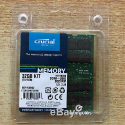 Crucial 32GB (16GB x 2) DDR4 2666MHz SODIMM (CT2K16G4SFD8266) Laptop RAM Memory