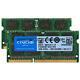 Crucial 32GB 2X 16GB Kit for 1600 MHz PC3L-12800 204PIN SODIMM Laptop Memory Ram