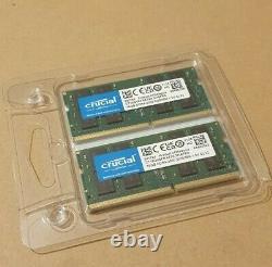 Crucial 32GB RAM DDR4 3200 SODIMM CL22 Laptop Memory Kit