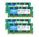 Crucial 4X 4GB 2RX8 PC2-6400 DDR2-800MHz Non-Ecc Memory RAM SODIMM Laptop