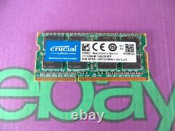 Crucial 8GB 1 X 8GB PC3L 12800 DDR3L Sodimm 1600 MHz Laptop RAM Memory 8192MB