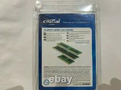 Crucial DDR4 RAM 32GB KIT (16GBx2) 2666 MHz SODIMM LAPTOP MEMORY NEW