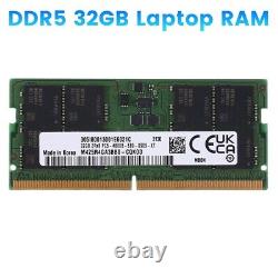 DDR5 32GB Laptop RAM 4800Mhz Memory 2RX8 1.1V SO-DIMM Memory Stick DDR5 480onn
