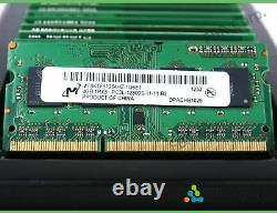 EXC Lot 41 Mixed Brand 4GB PC3L-12800S DDR3L 1600 SO-DIMM Laptop Memory RAM