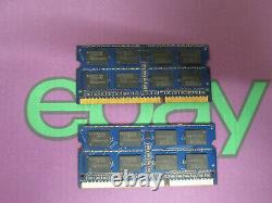 Elpida 4GB (2 x 2GB) PC3 10600 1333 DDR3 Sodimm Laptop RAM Memory 204 pin