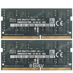 For Hynix 32GB 2x16GB PC4-19200S DDR4 2400MHz PC4-2400T 260Pin Laptop Memory RAM