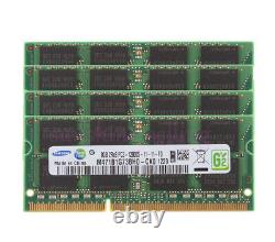 For Samsung 10x 8GB 8G DDR3 Memory 1600 MHz PC3-12800S CL11 SODIMM Laptop RAM #1